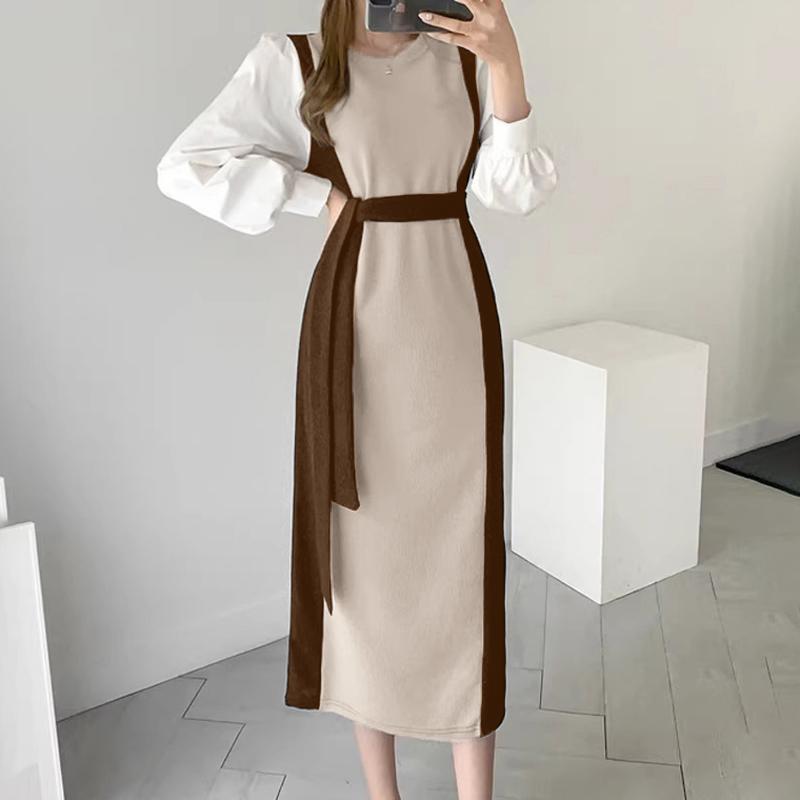 ZANZEA Женское повседневное лоскутное платье с длинным рукавом, свободное длинное платье 5XL коричневый
ZANZEA Женское повседневное лоскутное платье с длинным рукавом, свободное длинное платье 5XL коричневый