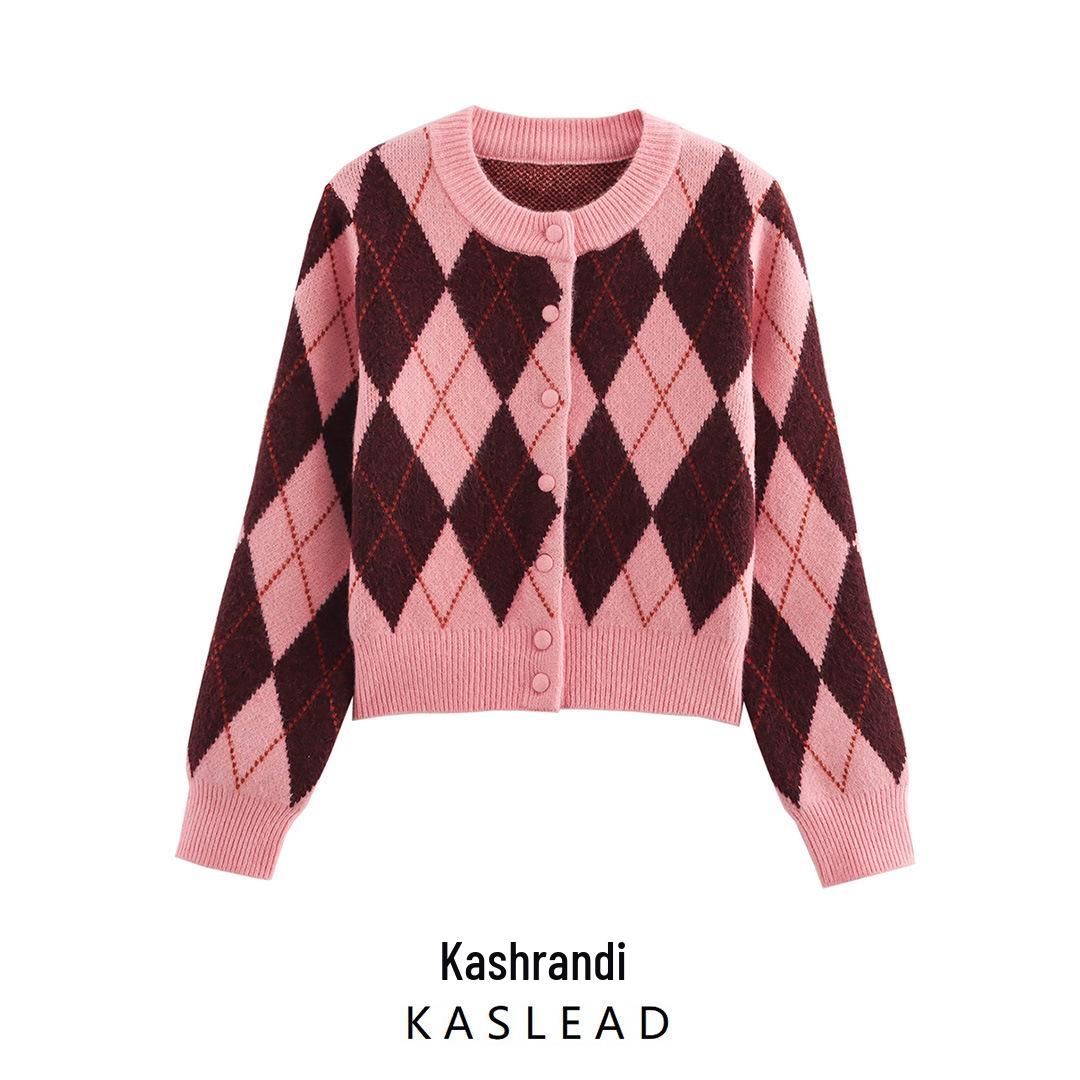 2025 Spring Women s Fashion: European & American Diamond Jacquard Jacket Small
2025 Spring Women s Fashion: European & American Diamond Jacquard Jacket Small