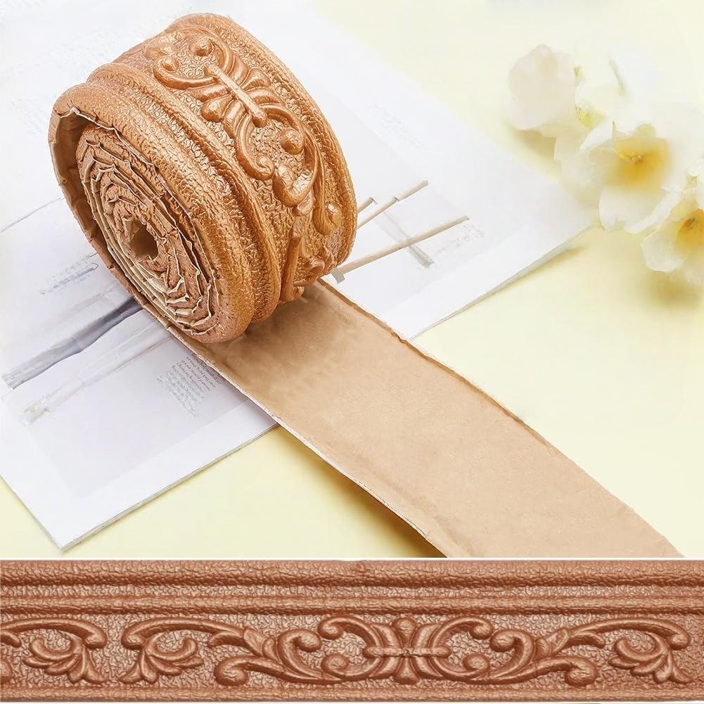1pc Self adhesive skirting board, corner line decorative strip, door frame edge protection strip, home decoration enhancement, d коричневий
1pc Self adhesive skirting board, corner line decorative strip, door frame edge protection strip, home decoration enhancement, d коричневий