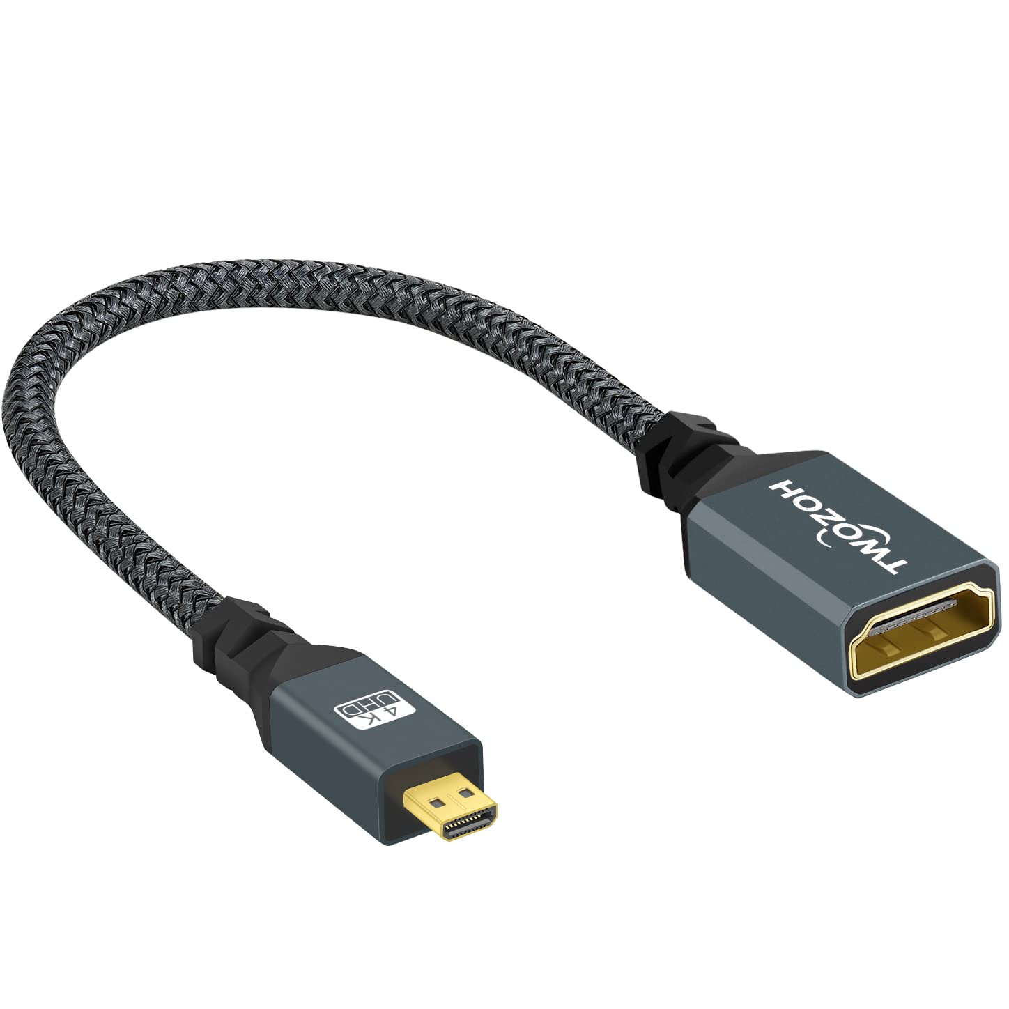 Переходник Micro HDMI в HDMI Переходник Twozoh Micro HDMI Тип D в Тип A Удлинительный кабель 1080P Совместимость с Gopro Hero 7 6 5
Переходник Micro HDMI в HDMI Переходник Twozoh Micro HDMI Тип D в Тип A Удлинительный кабель 1080P Совместимость с Gopro Hero 7 6 5
