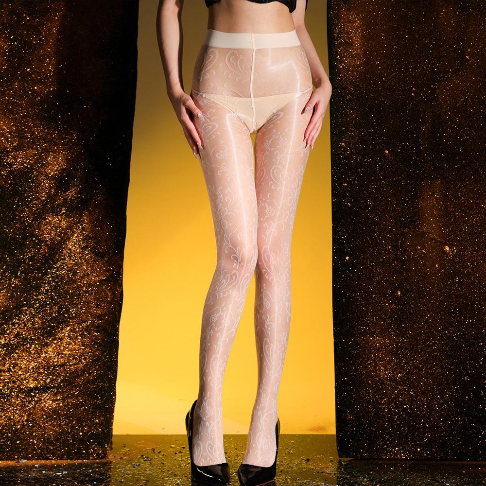 Sexy Aurora Jacquard Pantyhose Brighten One-Line Crotch Women Jumpsuit Stockings Hot Girl Party Dance Date Wear Ootd Oli Tights One Size
Sexy Aurora Jacquard Pantyhose Brighten One-Line Crotch Women Jumpsuit Stockings Hot Girl Party Dance Date Wear Ootd Oli Tights One Size