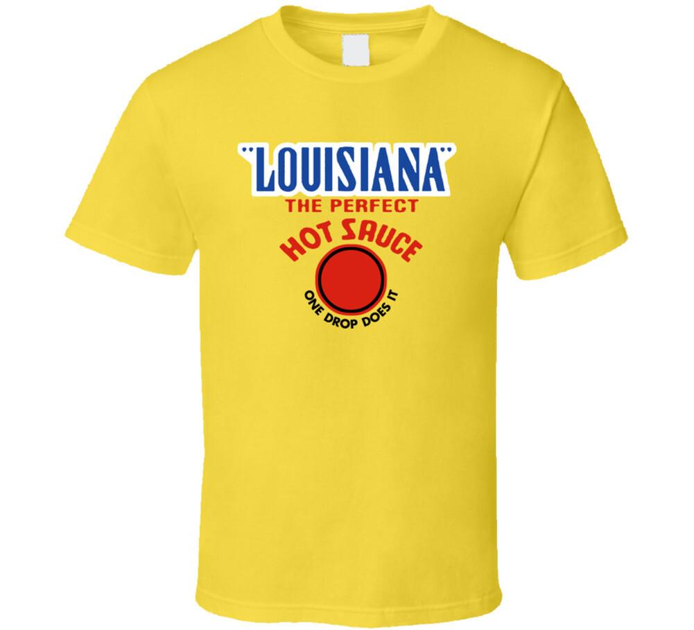 Louisiana Hot Sauce T Shirt Mens Womens Tees Top S
Louisiana Hot Sauce T Shirt Mens Womens Tees Top S