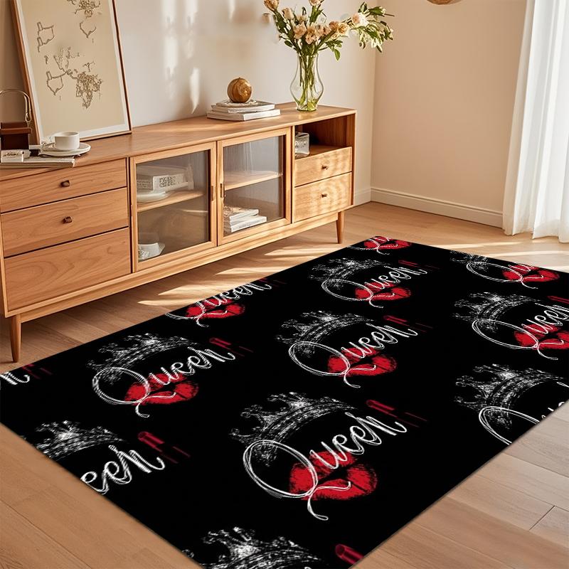 Queen Crown Red Lips Glamorous Area Rug Non Slip Soft Floor Carpet for Living Room Bedroom Entryway Glam Decor 40X60cm
Queen Crown Red Lips Glamorous Area Rug Non Slip Soft Floor Carpet for Living Room Bedroom Entryway Glam Decor 40X60cm