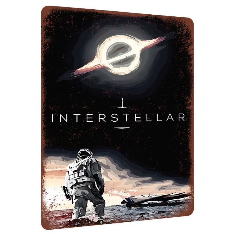 Interstellar Movie Poster Metal Wall Art Modern Minimalist Home Decor for Living Room Bedroom Study Room 20x30cm(7.8x11.8inch)
Interstellar Movie Poster Metal Wall Art Modern Minimalist Home Decor for Living Room Bedroom Study Room 20x30cm(7.8x11.8inch)