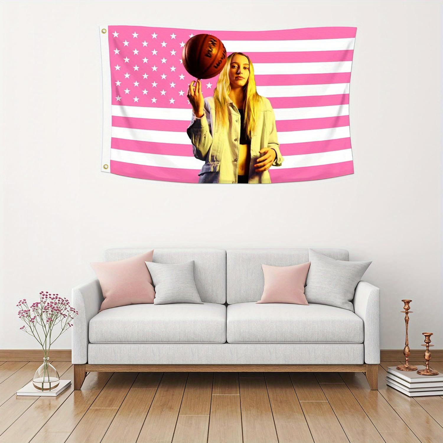 Paige Bueckers Decorative Flag Tapestry 2D Print with Brass Grommets Indoor Outdoor Dorm Decor 74x94cm(29x37in)
Paige Bueckers Decorative Flag Tapestry 2D Print with Brass Grommets Indoor Outdoor Dorm Decor 74x94cm(29x37in)
