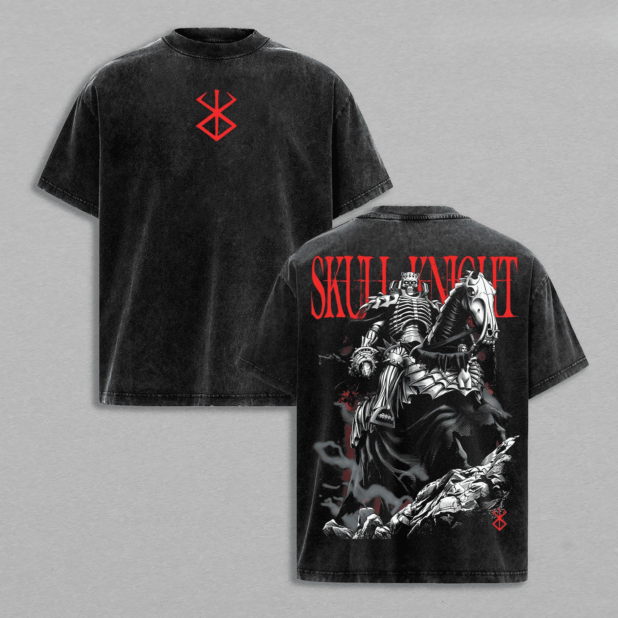 Berserk Skull Knight T-shirt For Men s Clothing Anime Washed Oversized T Shirt Summer Casual Short Sleeve Cotton Tees Tops S чёрный
Berserk Skull Knight T-shirt For Men s Clothing Anime Washed Oversized T Shirt Summer Casual Short Sleeve Cotton Tees Tops S чёрный