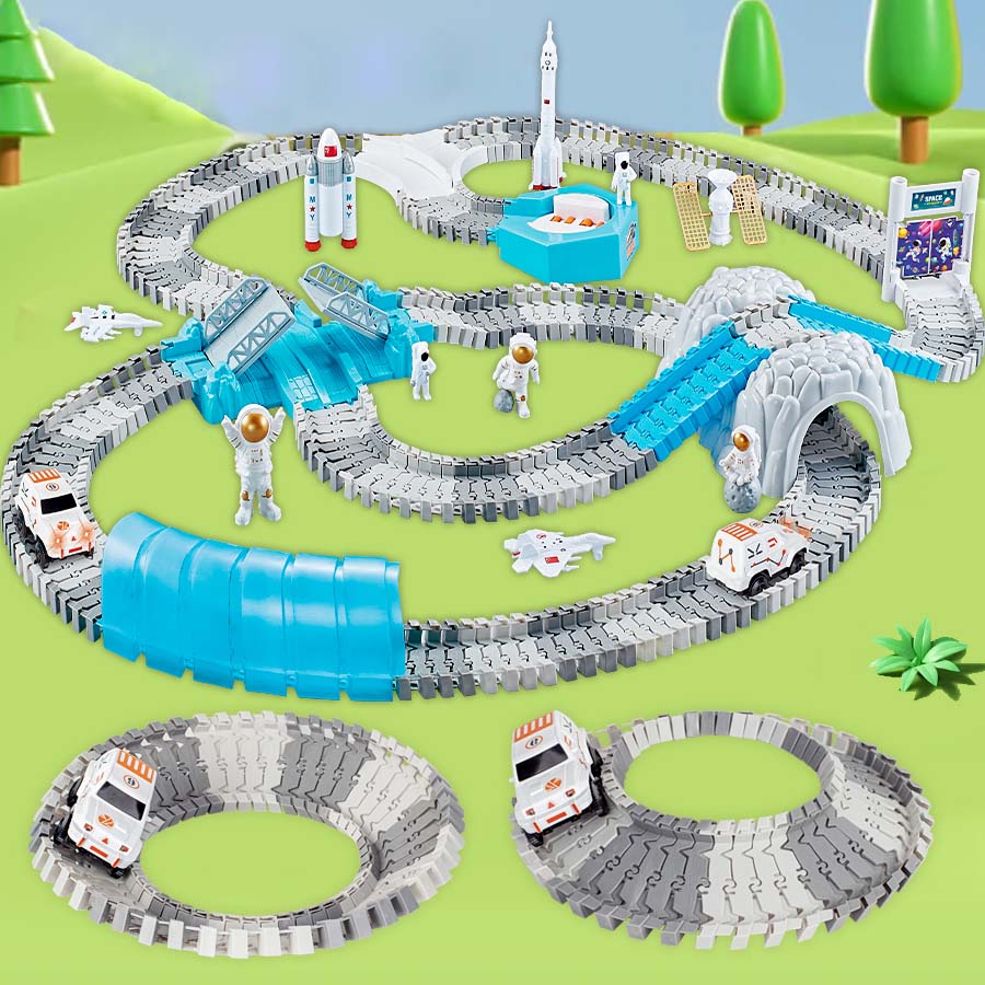YLF778 240Pcs Construction Toys Space Toys Race Track Building Track Toys for Kids Ages 3 and Up Type A
YLF778 240Pcs Construction Toys Space Toys Race Track Building Track Toys for Kids Ages 3 and Up Type A