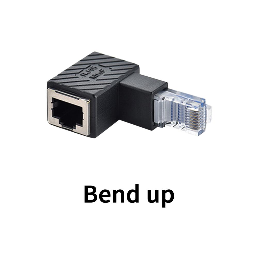 NEW RJ45 Male To Female Converter 90 Degree Extension Adapter for Cat5 Cat6 LAN Ethernet Network Cable Connector Extender
NEW RJ45 Male To Female Converter 90 Degree Extension Adapter for Cat5 Cat6 LAN Ethernet Network Cable Connector Extender