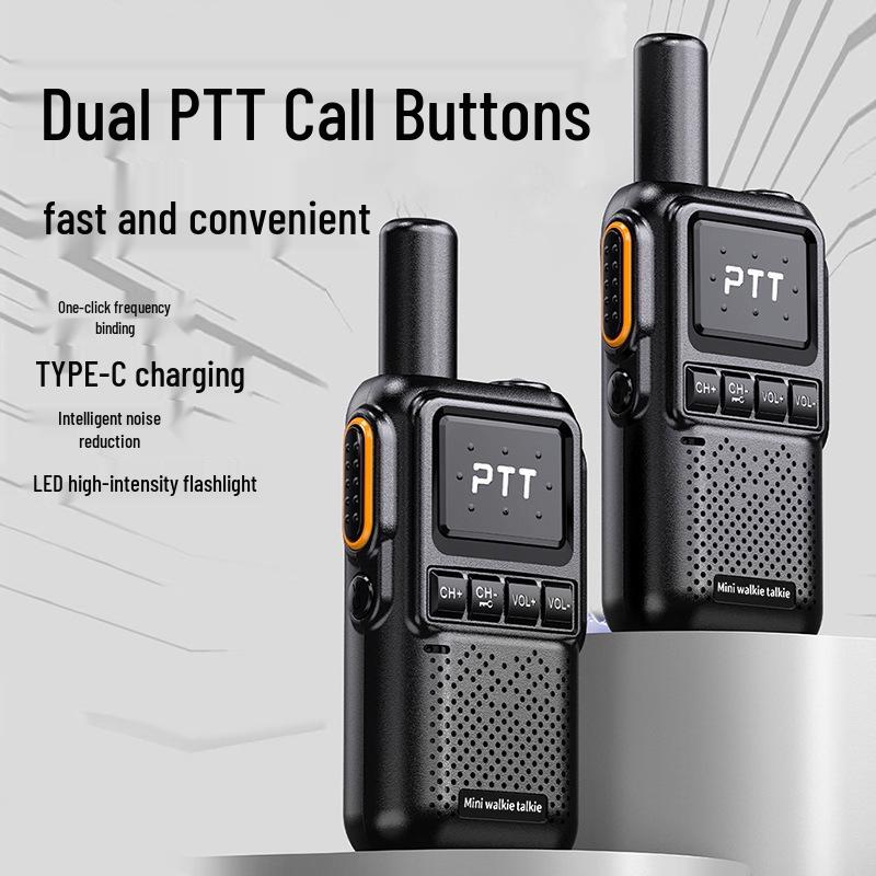GD-818C High Power Handheld Walkie-Talkie for Outdoor/Civilian Use - 50 km Range, Ideal for Construction Sites, Hotels, and Kids Other
GD-818C High Power Handheld Walkie-Talkie for Outdoor/Civilian Use - 50 km Range, Ideal for Construction Sites, Hotels, and Kids Other