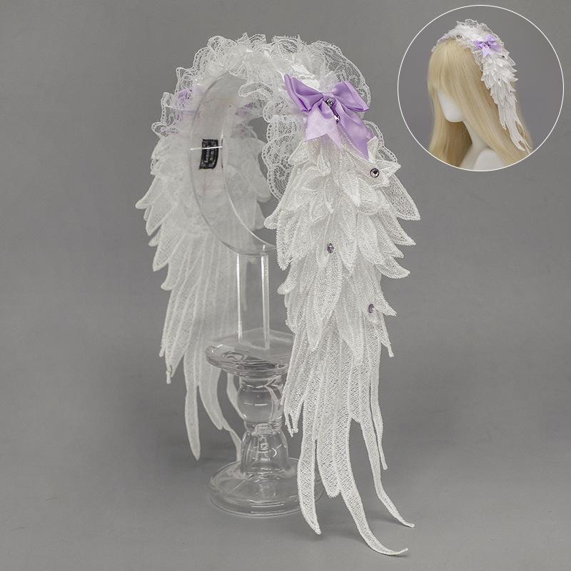 Gothic Angel Wings Headband - Punk Lolita Harajuku Style One Size
Gothic Angel Wings Headband - Punk Lolita Harajuku Style One Size