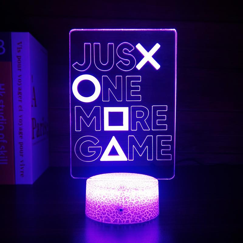 3D Візуальна Ігрова Прикраса Світло Атмосферне Світло для Кіберспорту 3D Нічник Декоративне Світло у Формі Геймпада 16-color remote control
3D Візуальна Ігрова Прикраса Світло Атмосферне Світло для Кіберспорту 3D Нічник Декоративне Світло у Формі Геймпада 16-color remote control