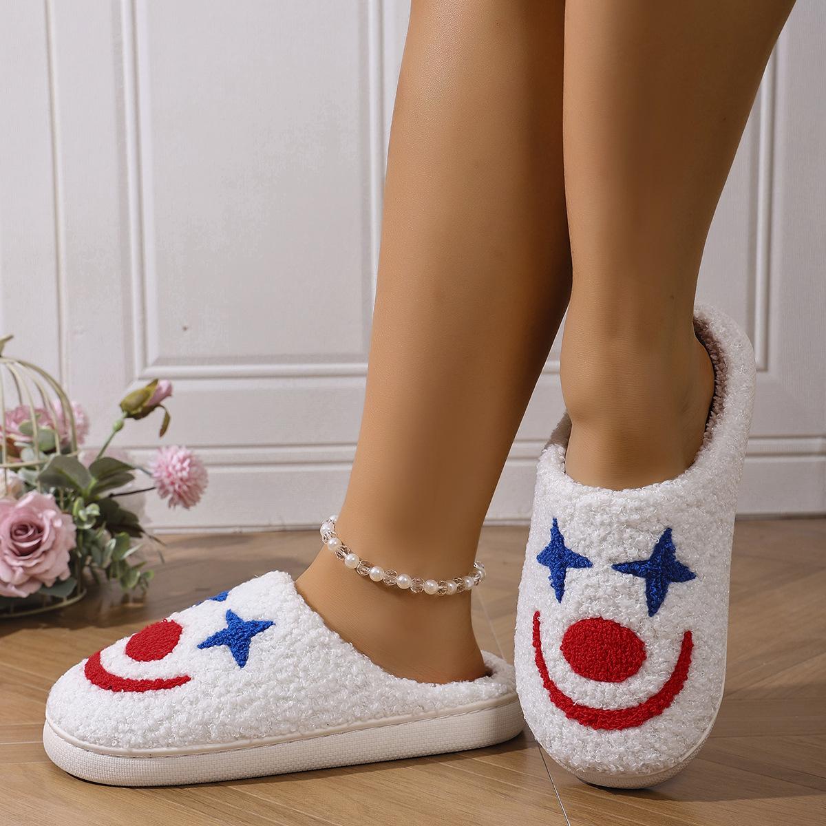 Модные женские мопы Осень/Зима Популярные европейские и американские мопы Серия Хэллоуин Серия Клоун Унисекс Домашние тапочки 44-45
Модные женские мопы Осень/Зима Популярные европейские и американские мопы Серия Хэллоуин Серия Клоун Унисекс Домашние тапочки 44-45