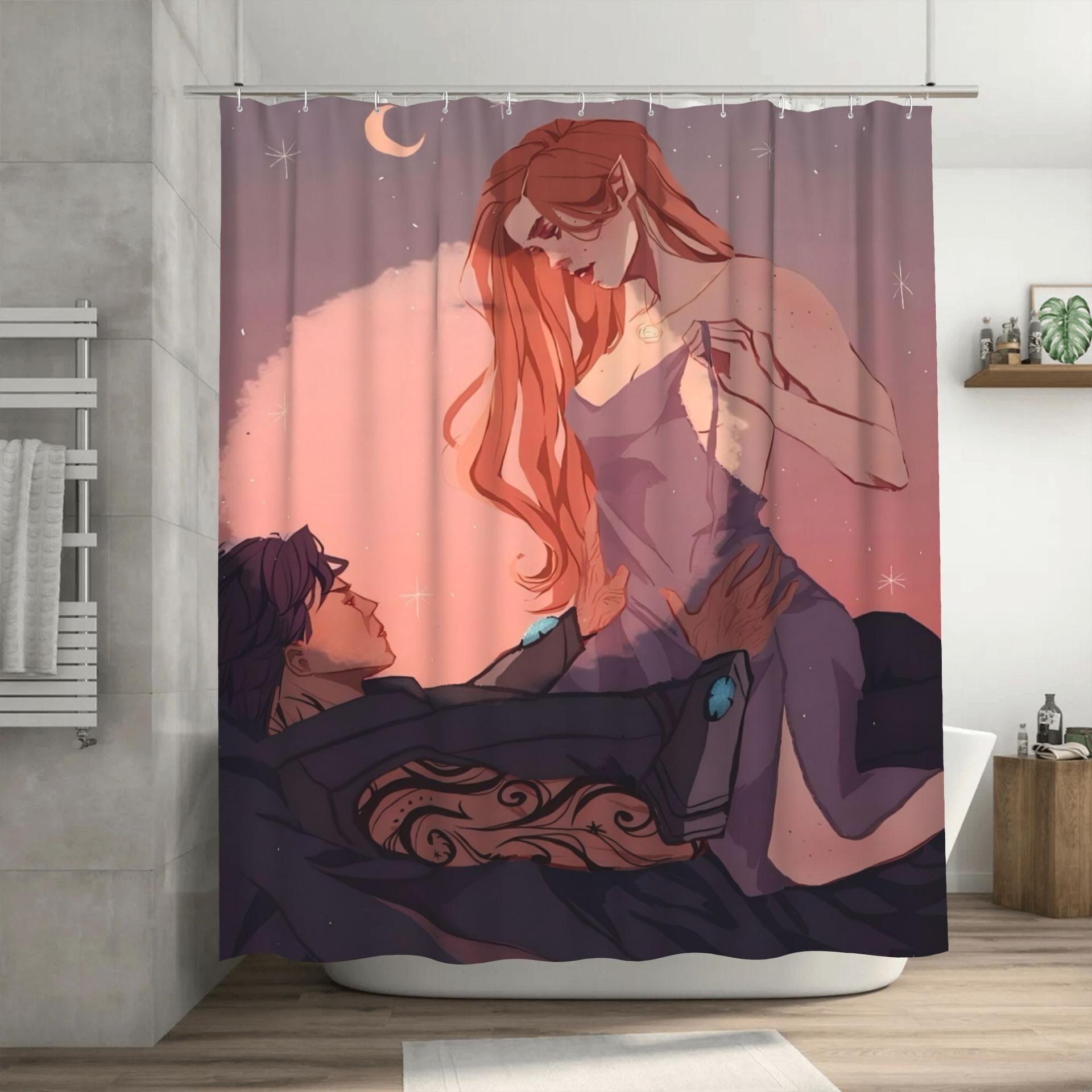 Powder Art Design Shower Curtain Washable Dirt-Resistant Shower Head Waterproof Polyester Bath Curtain For Home Decor W60H190(CM)-1 Pcs
Powder Art Design Shower Curtain Washable Dirt-Resistant Shower Head Waterproof Polyester Bath Curtain For Home Decor W60H190(CM)-1 Pcs