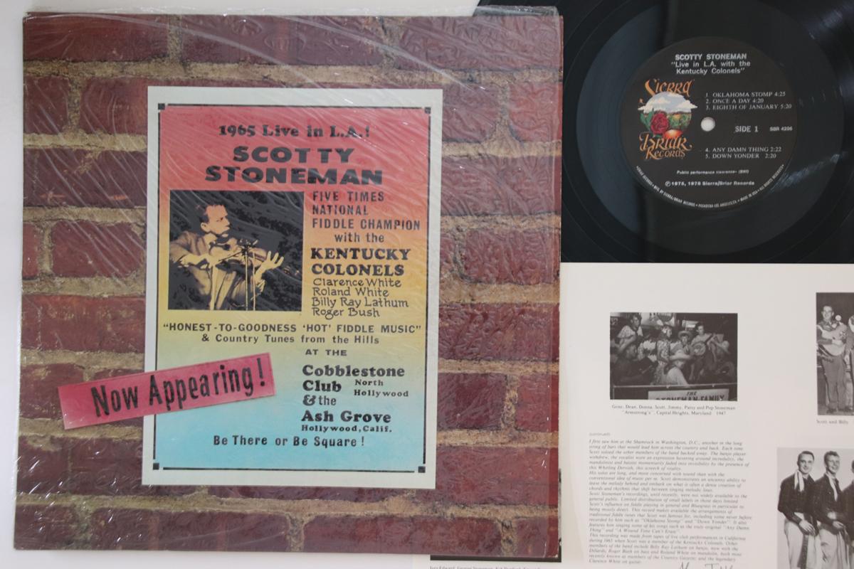 LP Record SCOTTY STONEMAN, KENTUCKY COLONELS - 1965 Live In LA SBR4206 SIERRA BRIAR 1978 US Country Used
LP Record SCOTTY STONEMAN, KENTUCKY COLONELS - 1965 Live In LA SBR4206 SIERRA BRIAR 1978 US Country Used