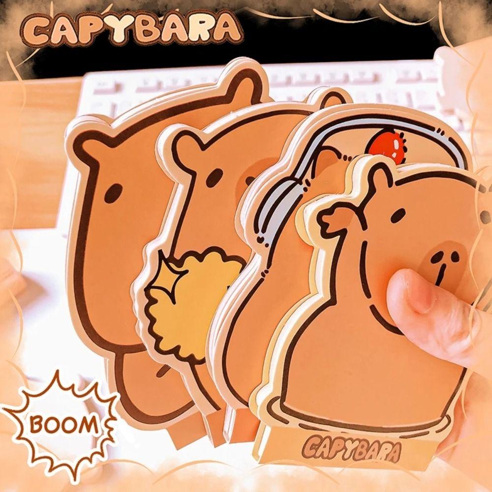 Color Page Small Notepad Portable Mini Writing Pad Memo Note Capybara Notebook Decor random 1pc
Color Page Small Notepad Portable Mini Writing Pad Memo Note Capybara Notebook Decor random 1pc