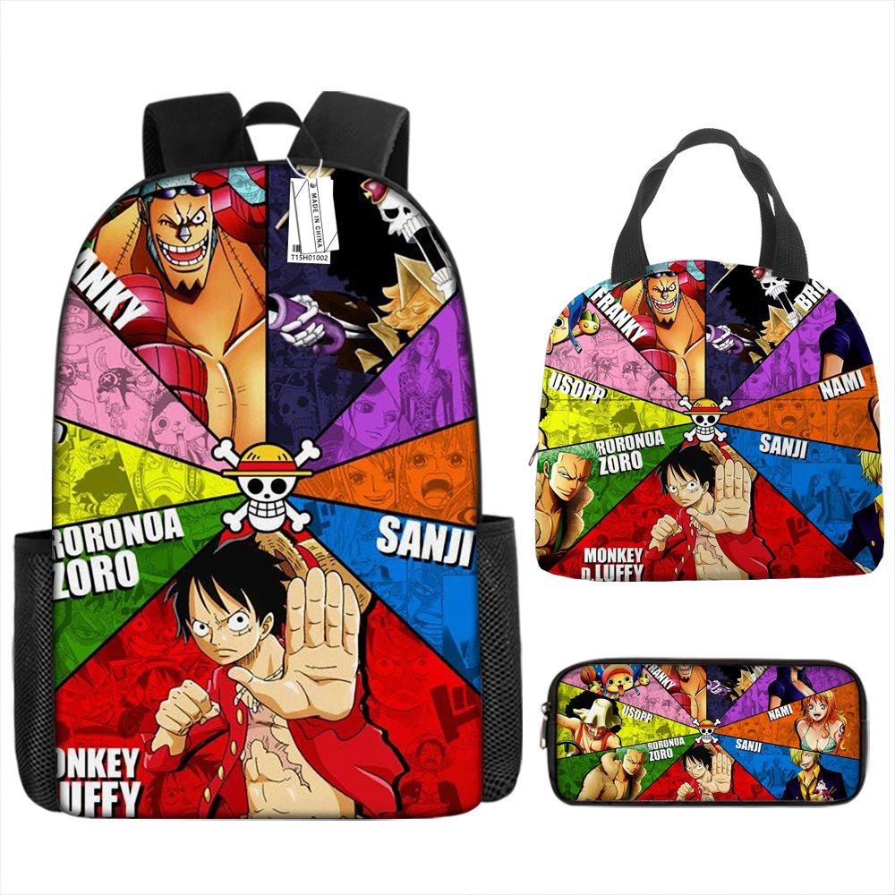 ONE PIECE one piece шкільний рюкзак Рюкзак Луффі Учні початкової та середньої школи Рюкзак великої місткості Дитяча сумка для обіду Lunch bag
ONE PIECE one piece шкільний рюкзак Рюкзак Луффі Учні початкової та середньої школи Рюкзак великої місткості Дитяча сумка для обіду Lunch bag