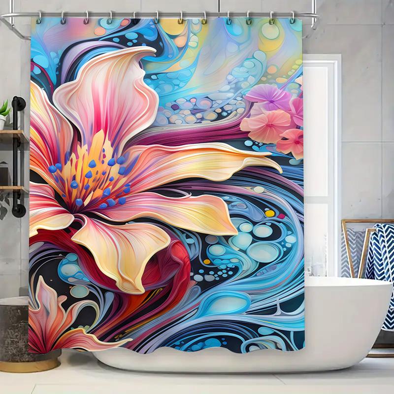 Vintage Style Red Skirt Bath Curtain Fashion Watercolor Print Umbrella Lady Shower Curtains Decorative Home Textile Waterproof F W60H190(CM)-1 Pcs
Vintage Style Red Skirt Bath Curtain Fashion Watercolor Print Umbrella Lady Shower Curtains Decorative Home Textile Waterproof F W60H190(CM)-1 Pcs