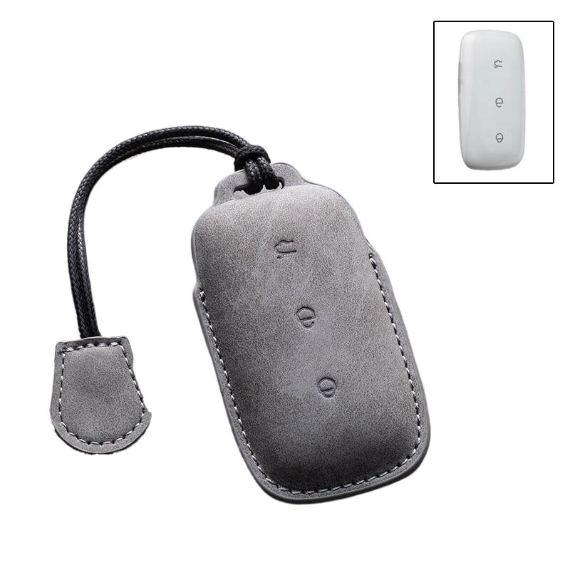 For Geely Ex5 E5 Starray Em-I Galaxy L6 / L7 Ex5 Em‑I Galaxy M9 Proton Emas 7 Phev Pu Leather Car Key Case Cover Shell Gray rope
For Geely Ex5 E5 Starray Em-I Galaxy L6 / L7 Ex5 Em‑I Galaxy M9 Proton Emas 7 Phev Pu Leather Car Key Case Cover Shell Gray rope