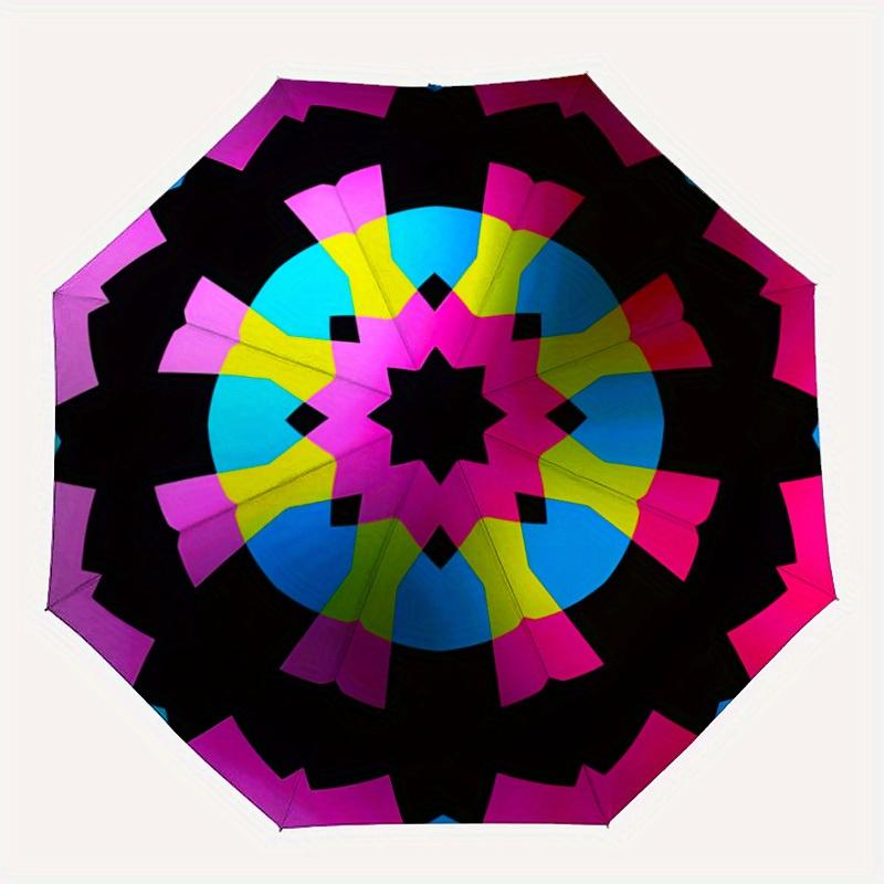 1pc Kaleidoscope Pattern Automatic Opening/closing Umbrella with Auto Open/Close, Windproof, Foldable Sunshade yy250811199
1pc Kaleidoscope Pattern Automatic Opening/closing Umbrella with Auto Open/Close, Windproof, Foldable Sunshade yy250811199