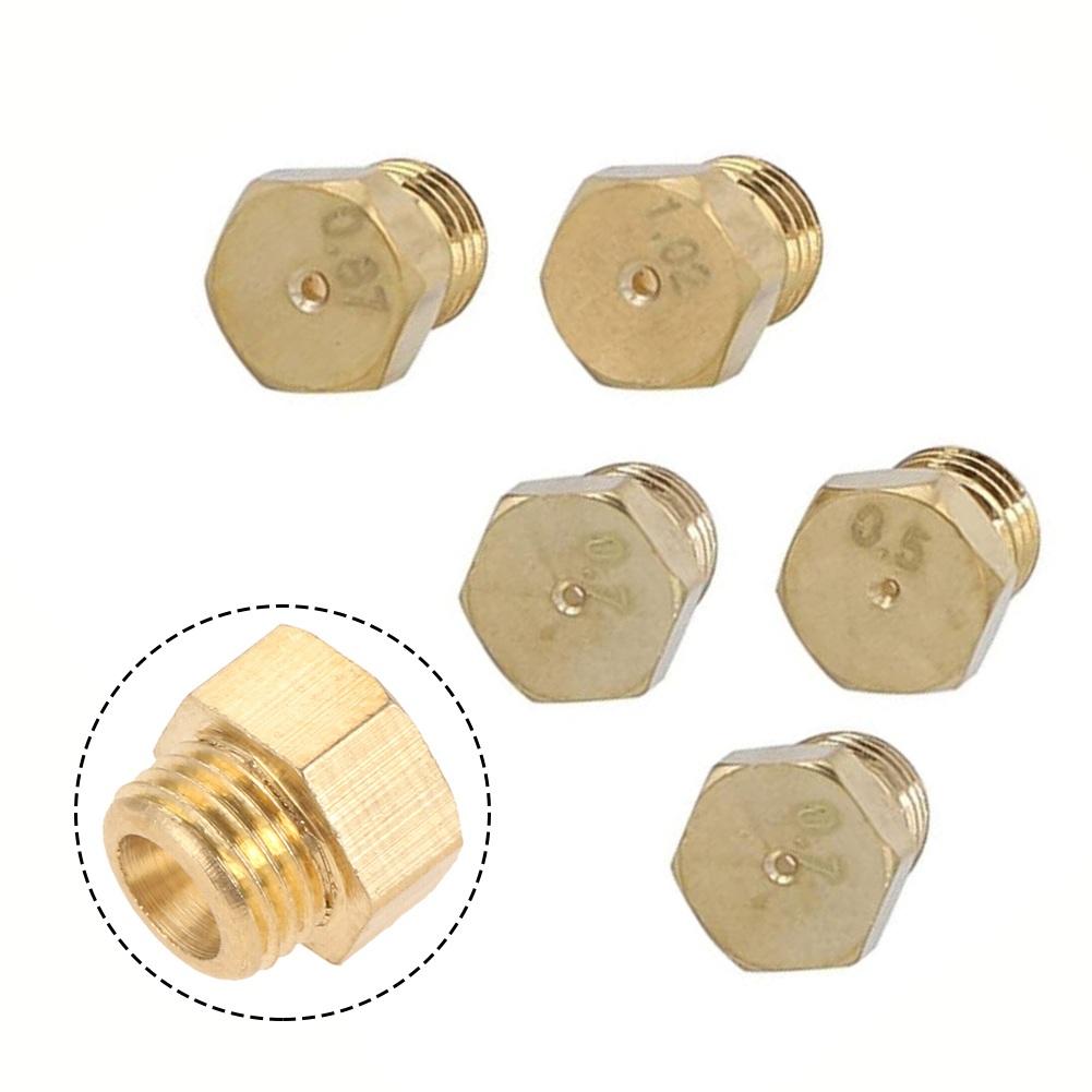 5pcs LPG Gas Jet Set Burner Gas Hob LPG Conversion Kit Nozzles Propane Injector 70 87 70 50 102 Gas Cooking Stove Gas Jets
5pcs LPG Gas Jet Set Burner Gas Hob LPG Conversion Kit Nozzles Propane Injector 70 87 70 50 102 Gas Cooking Stove Gas Jets