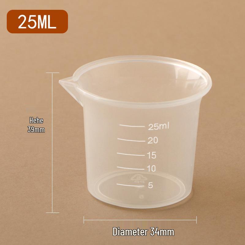 Enhanced PP Double-Sided Measuring Cup, 50ml-1000ml, for Labs and Milk Tea Use 50ml
Enhanced PP Double-Sided Measuring Cup, 50ml-1000ml, for Labs and Milk Tea Use 50ml