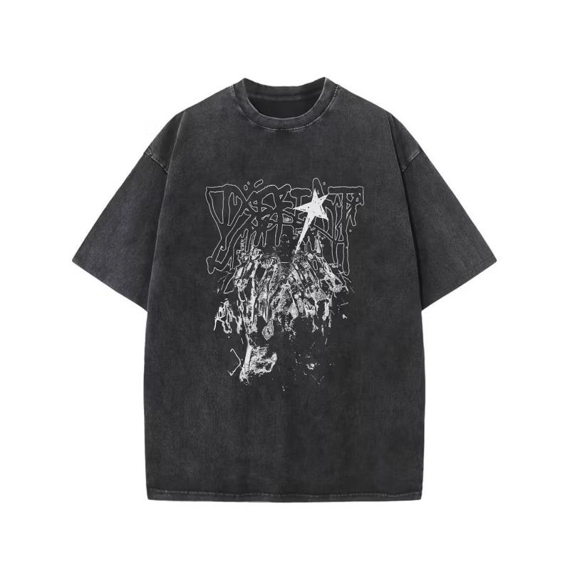 European sizes Men s Vintage T-Shirt Retro Short Sleeve Loose Fit Round Neck Tee Suitable for Outdoor Wear Casual Wear for Men 5XL чорний
European sizes Men s Vintage T-Shirt Retro Short Sleeve Loose Fit Round Neck Tee Suitable for Outdoor Wear Casual Wear for Men 5XL чорний