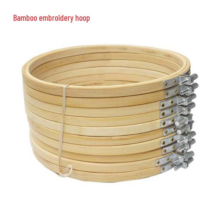 Bamboo Embroidery Hoop for Cross-Stitch and DIY Crafting 13CM
Bamboo Embroidery Hoop for Cross-Stitch and DIY Crafting 13CM