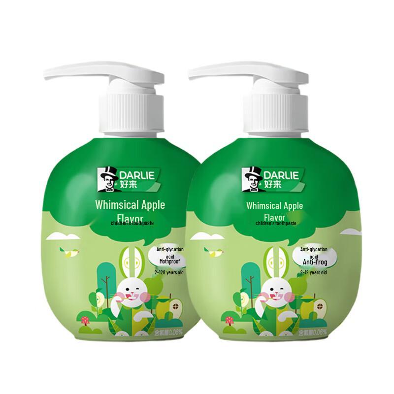 HAOLAI Children s Fluoride Toothpaste - Apple Flavor (2x120g)
HAOLAI Children s Fluoride Toothpaste - Apple Flavor (2x120g)