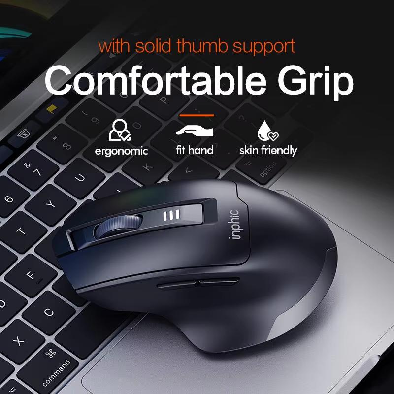 inphic M9 беспроводная мышь бесшумная typec перезаряжаемая ноутбук настольный офис неограниченный 15x10x7cm чёрный
inphic M9 беспроводная мышь бесшумная typec перезаряжаемая ноутбук настольный офис неограниченный 15x10x7cm чёрный