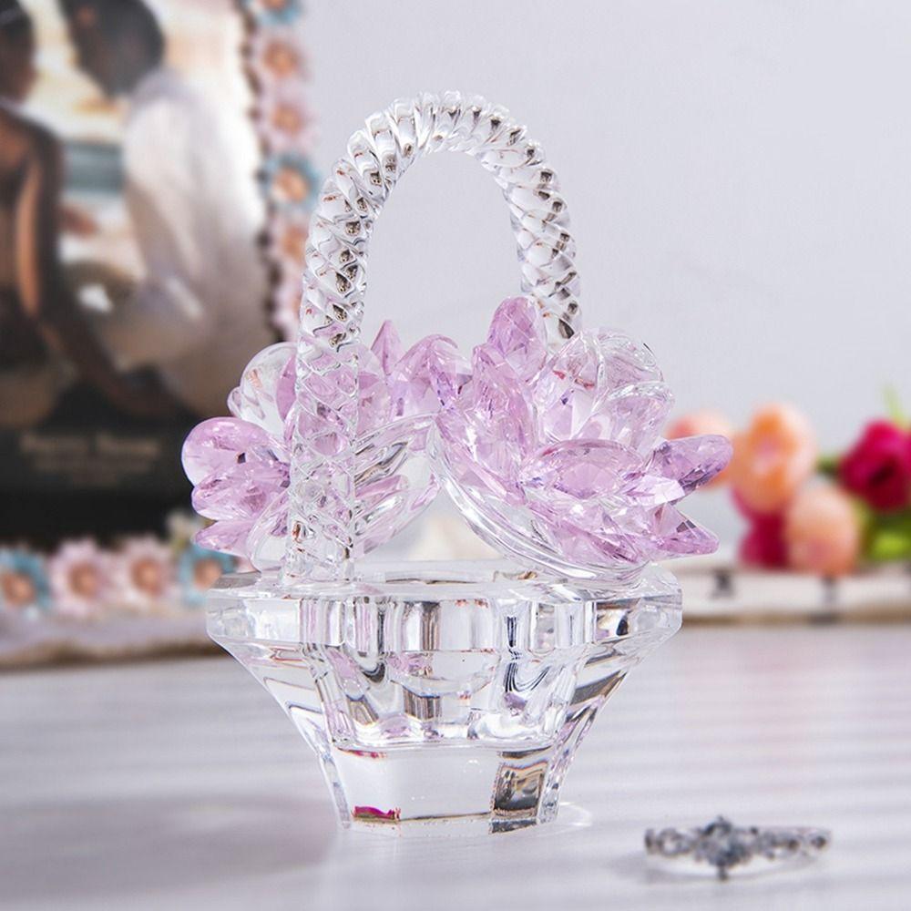 Crystal Art Crystal Flower Корзина Фигурки Красивые Украшения для Машины Полка для ТВ фиолетовый
Crystal Art Crystal Flower Корзина Фигурки Красивые Украшения для Машины Полка для ТВ фиолетовый