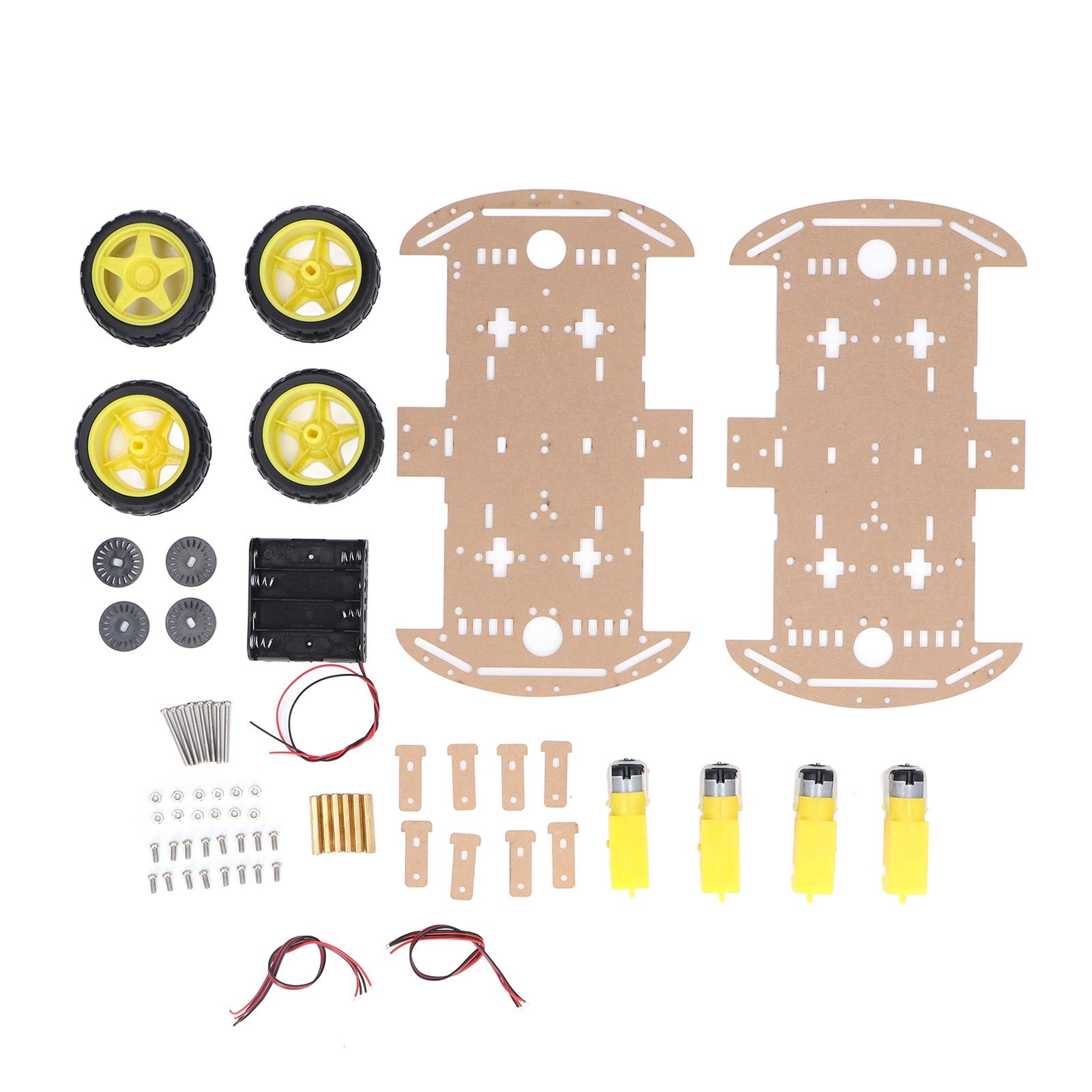 Smart Car Chassis Driving Wheel Motor Screw Nut Accessory Set Kit for DIY Replacement
Smart Car Chassis Driving Wheel Motor Screw Nut Accessory Set Kit for DIY Replacement