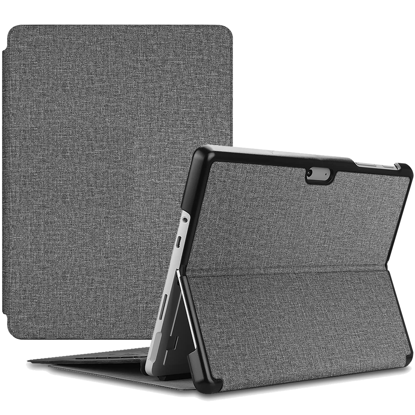 ProCase Surface Go 3 Case Защитный чехол Тонкий Легкий Smart Stand Function Жесткий Применимый Surface Go 3 Go 2 Go 2018 Серые модели 2021/Surface
ProCase Surface Go 3 Case Защитный чехол Тонкий Легкий Smart Stand Function Жесткий Применимый Surface Go 3 Go 2 Go 2018 Серые модели 2021/Surface