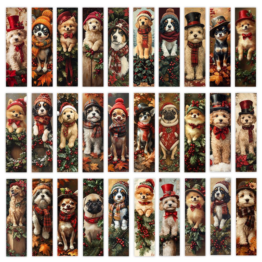 32pcs, Christmas dog bookmark, back-to-school season, retro festival, Teacher s Day, suitable for readers and birthday gifts.
32pcs, Christmas dog bookmark, back-to-school season, retro festival, Teacher s Day, suitable for readers and birthday gifts.