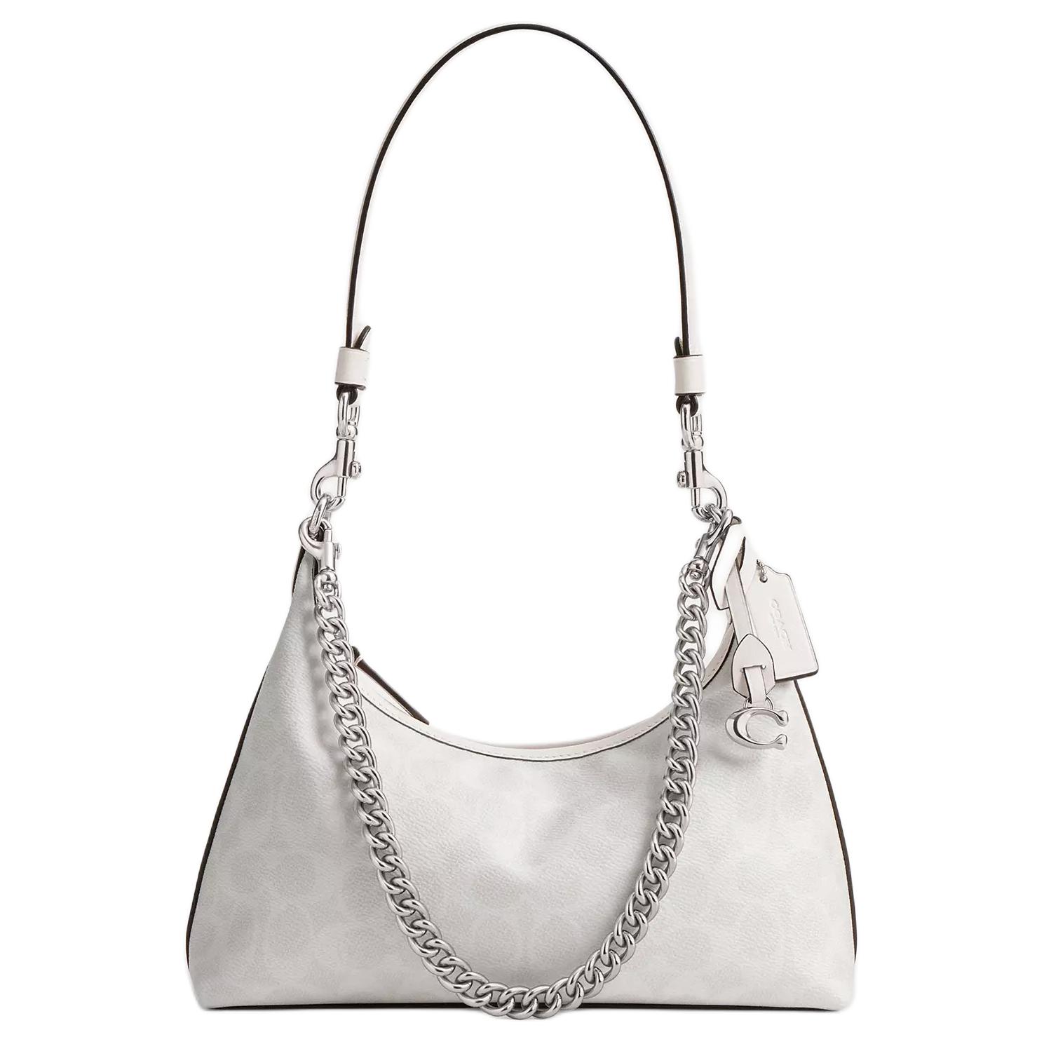 Coach Juliet 25 Removable Chain Shoulder Strap Classic Logo Coated Canvas Shoulder Bag Medium Women shoulder bag Silver Chalk-White CAM26-LHXUN Gift Box Set (Basic Set+Yellow Box)
Coach Juliet 25 Removable Chain Shoulder Strap Classic Logo Coated Canvas Shoulder Bag Medium Women shoulder bag Silver Chalk-White CAM26-LHXUN Gift Box Set (Basic Set+Yellow Box)