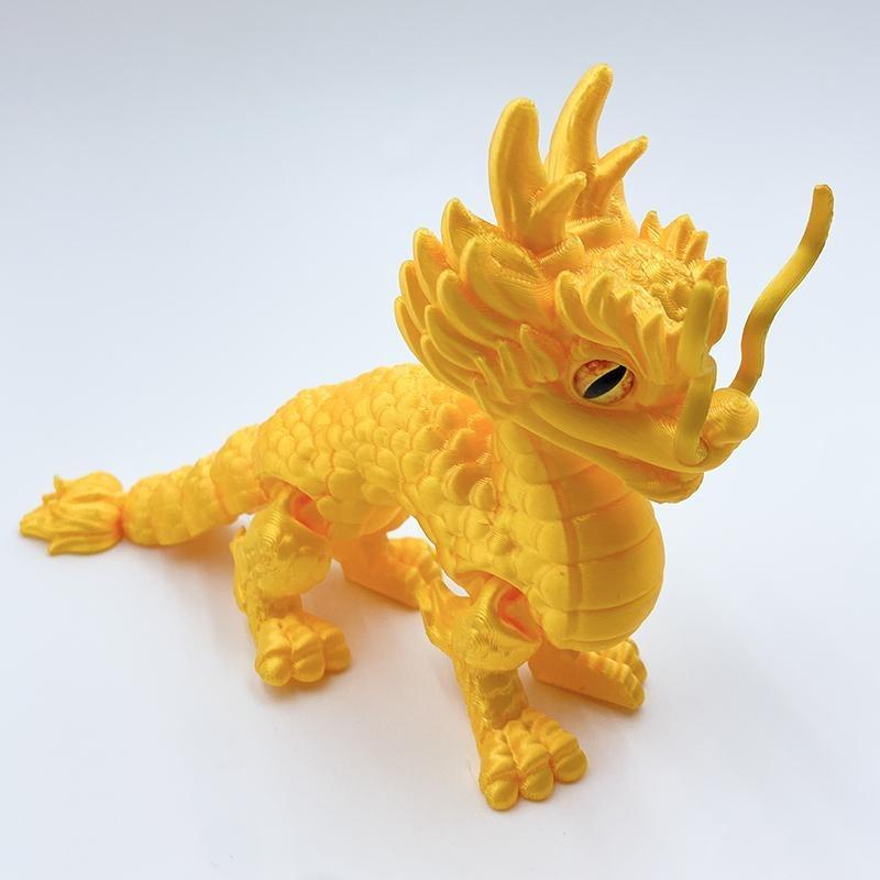 Dragon Statue Vibrant 3D Printed Dragon Figure Realistic Mini Statue Chinese Mascot Desktop Ornament Creative Kids Toy Gift 15cm
Dragon Statue Vibrant 3D Printed Dragon Figure Realistic Mini Statue Chinese Mascot Desktop Ornament Creative Kids Toy Gift 15cm