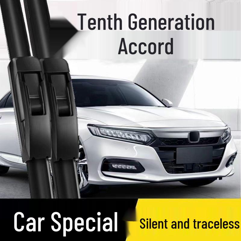 Frameless Wiper Blade for Honda Accord 10th Gen Front Window
Frameless Wiper Blade for Honda Accord 10th Gen Front Window