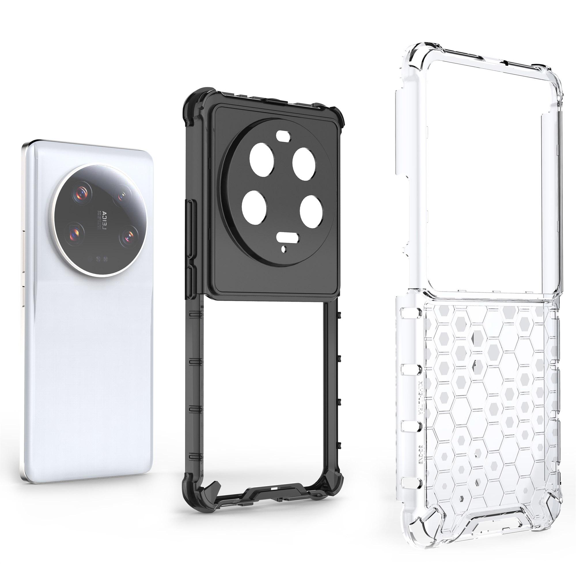 For Xiaomi 13 Ultra Anti-Scratch Honeycomb Texture Phone Case TPU+PC Anti-drop Smartphone Cover Grey
For Xiaomi 13 Ultra Anti-Scratch Honeycomb Texture Phone Case TPU+PC Anti-drop Smartphone Cover Grey