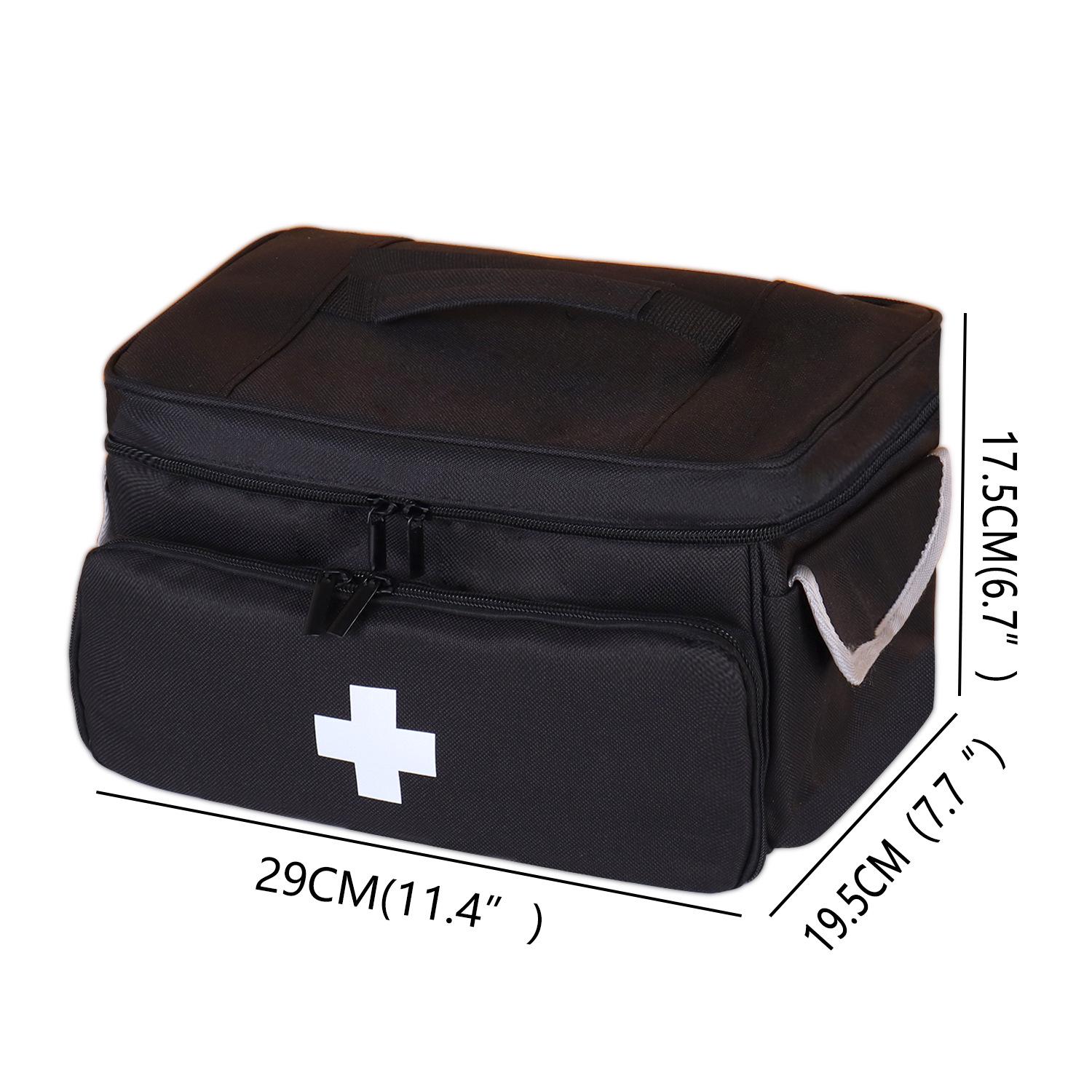 Compact Family First Aid Medical Storage Bag 29 x 19.5 x 17.5 cm чёрный
Compact Family First Aid Medical Storage Bag 29 x 19.5 x 17.5 cm чёрный