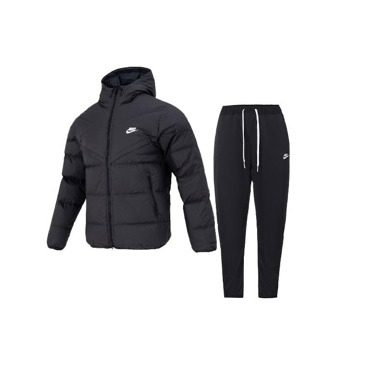 Nike Однотонный пуховик с капюшоном и длинными рукавами, повседневный спортивный комплект для мужчин FB8178-010+DX0625-010 M
Nike Однотонный пуховик с капюшоном и длинными рукавами, повседневный спортивный комплект для мужчин FB8178-010+DX0625-010 M