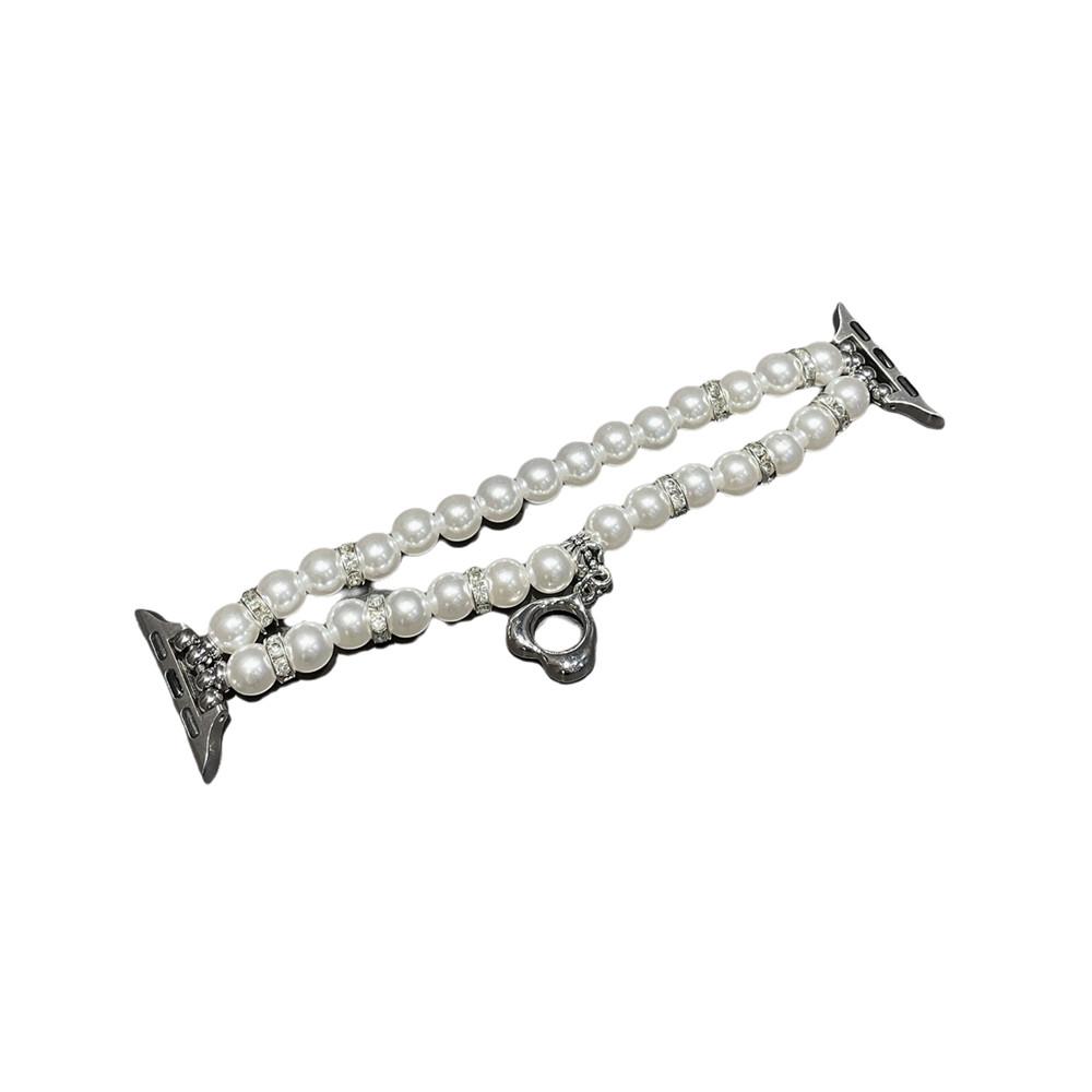 Розкішний ремінець Pearl для Apple Watch Series Ultra 9 8 7 6 5 4 3 Se Watch Bracelet Pendant for IWatch Ultra/2 41 45mm 38mm 42mm 40mm 44mm 49mm Аксесуари 42 44 45 49mm білий
Розкішний ремінець Pearl для Apple Watch Series Ultra 9 8 7 6 5 4 3 Se Watch Bracelet Pendant for IWatch Ultra/2 41 45mm 38mm 42mm 40mm 44mm 49mm Аксесуари 42 44 45 49mm білий