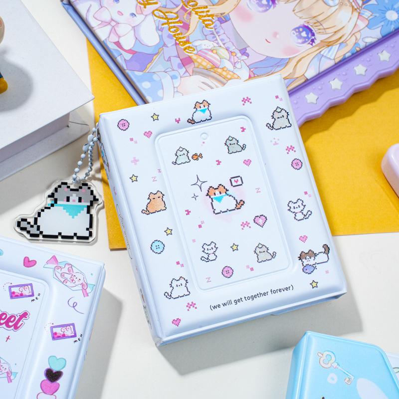 Мультяшный 3-дюймовый альбом для фотографий и открыток, 36 карманов, мини-альбом для карточек, альбом для коллекции фотографий K-pop айдолов, держатель для хранения визиток A6
Мультяшный 3-дюймовый альбом для фотографий и открыток, 36 карманов, мини-альбом для карточек, альбом для коллекции фотографий K-pop айдолов, держатель для хранения визиток A6