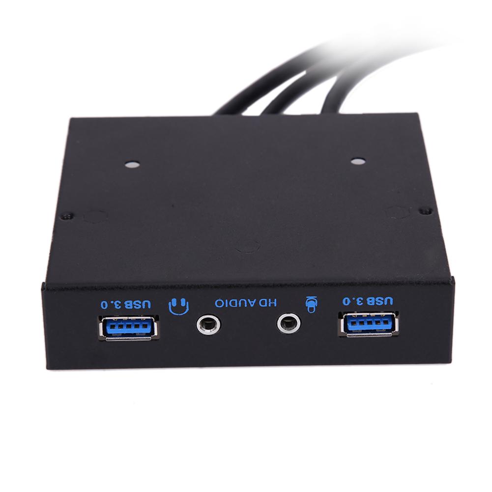 3,5-дюймовый 20-контактный разъем на 2 порта USB 3.0, концентратор + HD Audio, дискета расширения для ПК, передняя панель
3,5-дюймовый 20-контактный разъем на 2 порта USB 3.0, концентратор + HD Audio, дискета расширения для ПК, передняя панель