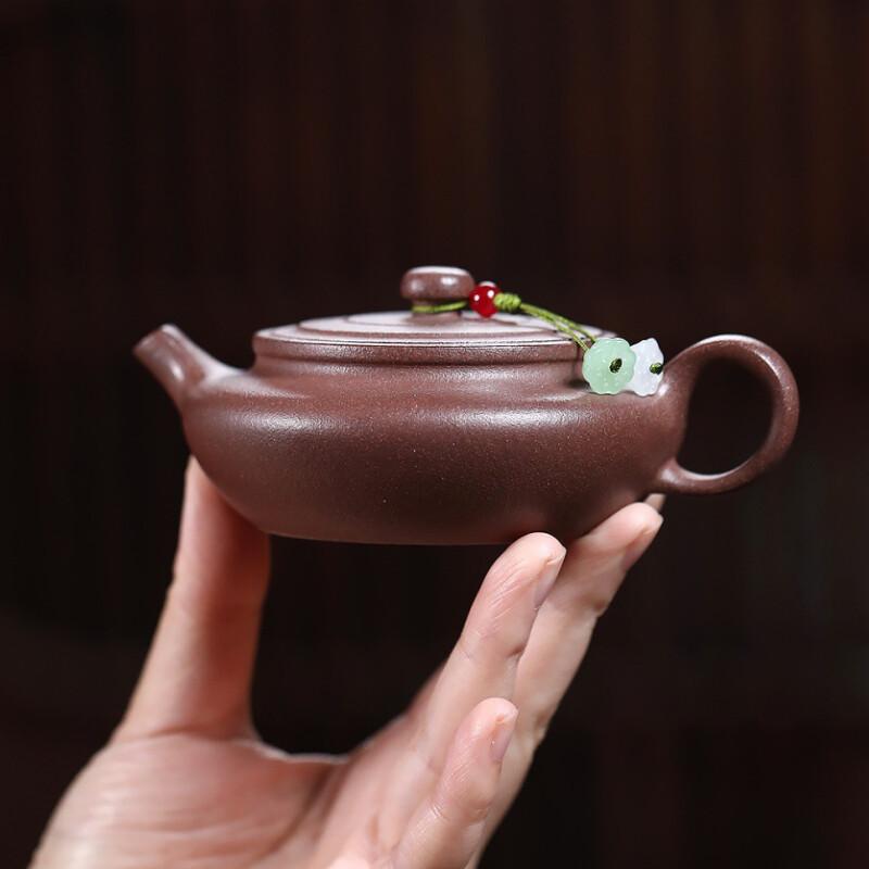 150 мл Исинские фиолетовые глиняные чайники Ручная работа Плоский чайник Сырая руда Персиковый цвет Глина Чайник для заваривания чая С ситечком Цзыша Чайный набор Подарок
150 мл Исинские фиолетовые глиняные чайники Ручная работа Плоский чайник Сырая руда Персиковый цвет Глина Чайник для заваривания чая С ситечком Цзыша Чайный набор Подарок