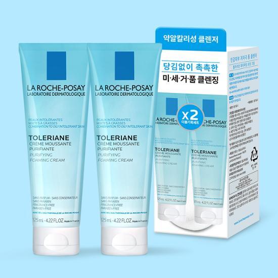 La Roche-Posay Tolerien Пенящееся очищающее средство 125 мл Двойное специальное предложение Tolerian foam 125ml single item
La Roche-Posay Tolerien Пенящееся очищающее средство 125 мл Двойное специальное предложение Tolerian foam 125ml single item