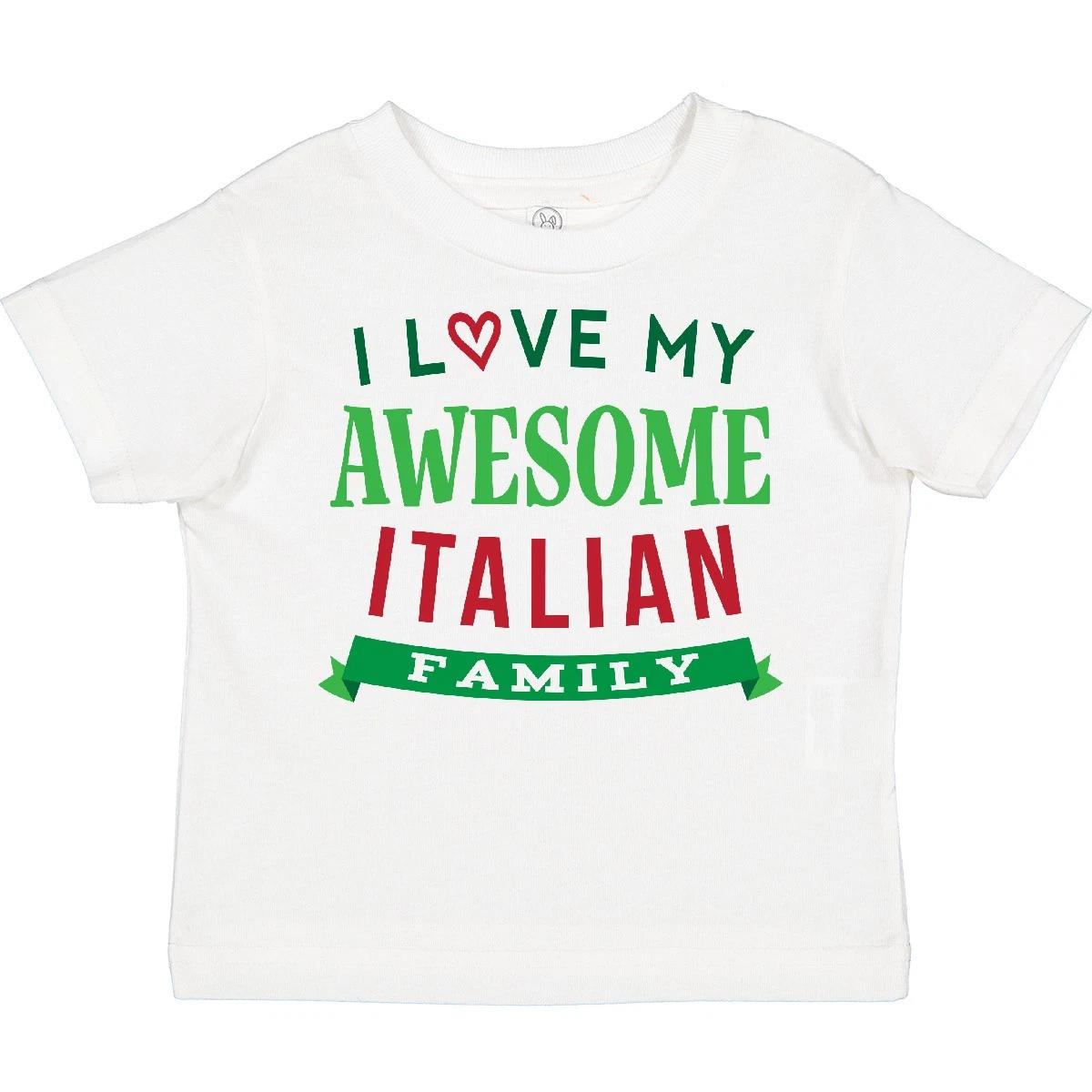 Inktastic Italy Love My Awesome Italian Family Toddler kids boys T-Shirt Proud Pride Big 110
Inktastic Italy Love My Awesome Italian Family Toddler kids boys T-Shirt Proud Pride Big 110