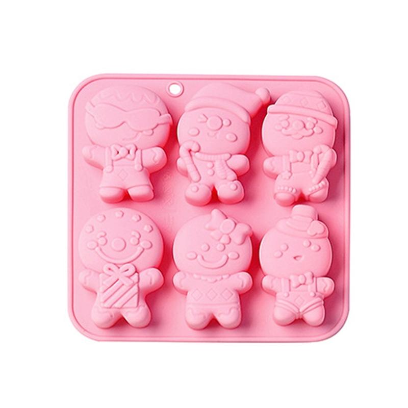 Gingerbread Man Shape Chocolate Moulds Mousse Mold Silicone Material Cake Decorating Tools Baking Accessories for Baking 1 розовый
Gingerbread Man Shape Chocolate Moulds Mousse Mold Silicone Material Cake Decorating Tools Baking Accessories for Baking 1 розовый