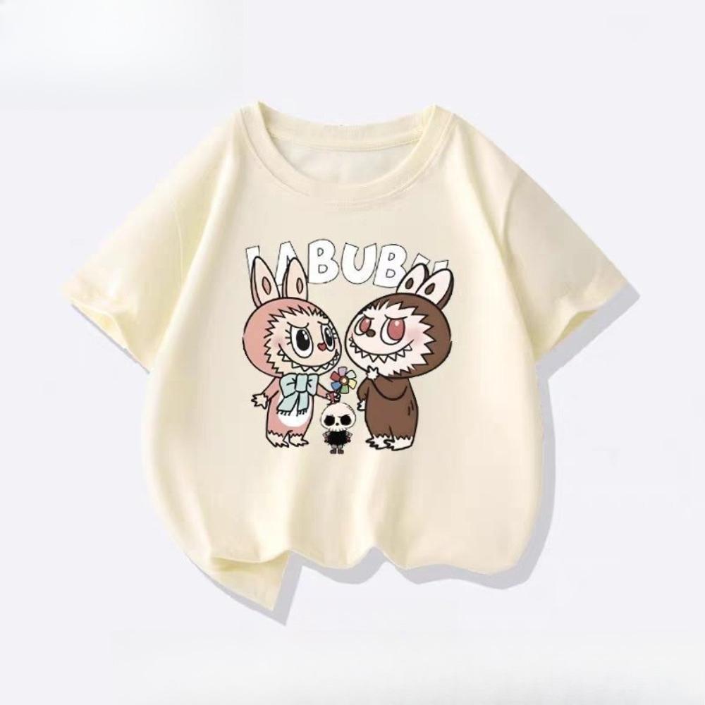 2025 Latest Explosion Pure Cotton Labubu Cartoon Printed T-shirt Summer Pure Cotton Casual Round Neck Loose Top Short Sleeve XXXL
2025 Latest Explosion Pure Cotton Labubu Cartoon Printed T-shirt Summer Pure Cotton Casual Round Neck Loose Top Short Sleeve XXXL