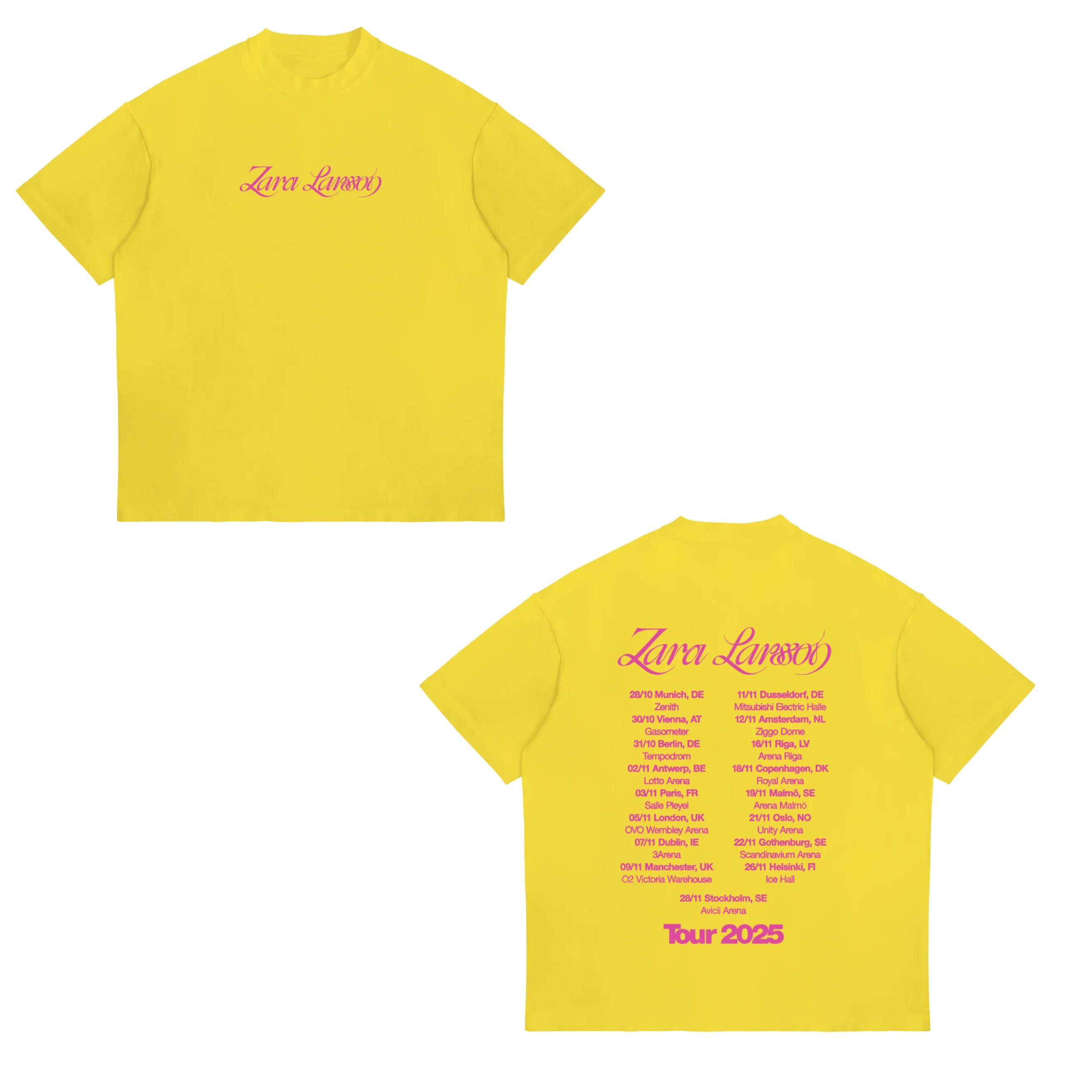 Sweden Singer Zara Larsson 2026 New Midnight Sun Tour Commemorative TShirt Cotton Comfortable High Quality Cartoon Print TShirt 4XL
Sweden Singer Zara Larsson 2026 New Midnight Sun Tour Commemorative TShirt Cotton Comfortable High Quality Cartoon Print TShirt 4XL