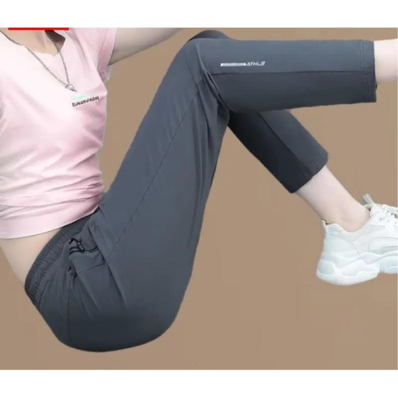 Женские летние легкие быстросохнущие брюки Удобные дышащие повседневные облегающие спортивные брюки 2XL
Женские летние легкие быстросохнущие брюки Удобные дышащие повседневные облегающие спортивные брюки 2XL