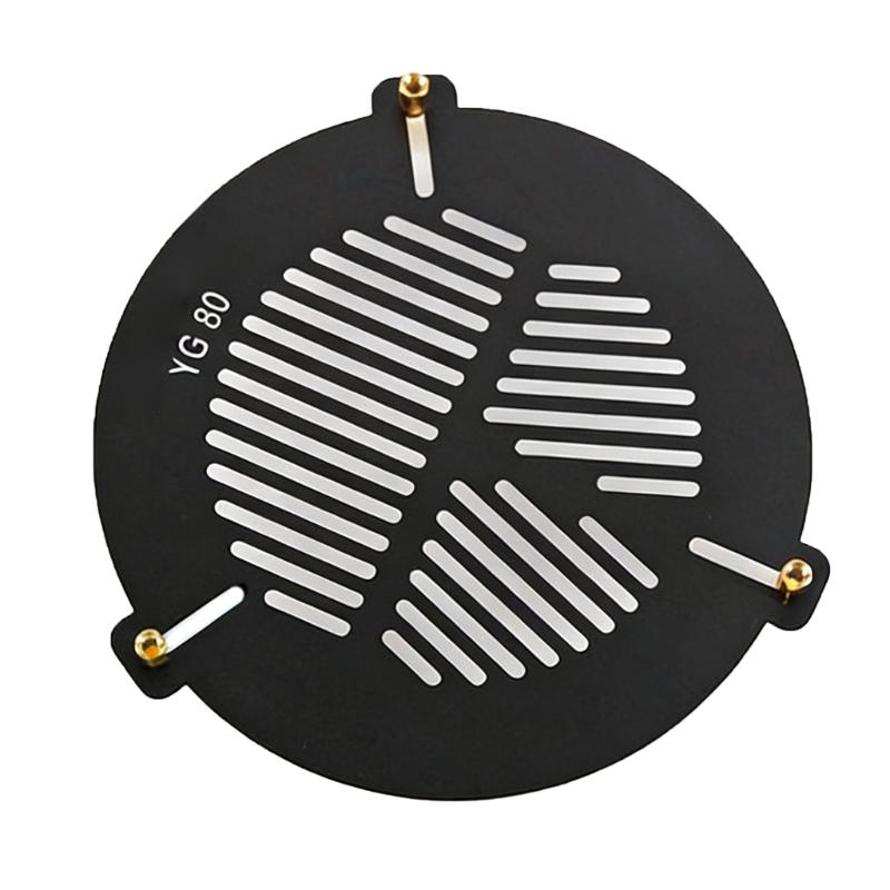 High Precisions Aluminum Alloys Bahtinov Plate For Telescope With Smooth Sliding Rail And Stable Focusing Adjustment 80mm
High Precisions Aluminum Alloys Bahtinov Plate For Telescope With Smooth Sliding Rail And Stable Focusing Adjustment 80mm